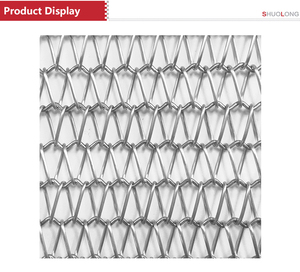 Cao tác động kháng kim loại cứng nhắc lưới dây đồng tấm kim loại vải Ốp cho bức tường rèm - Product Image 6