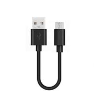 Meilleures ventes Câble de données USB 2.0 haute vitesse 20 cm mâle vers micro pour synchronisation de données et charge d'imprimante Câbles de données USB en cuivre micro pour appareils Android