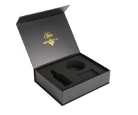 Boîtes cadeaux magnétiques en carton rigide en forme de livre de luxe personnalisées en Chine pour l'électronique grand public avec insert en mousse EVA