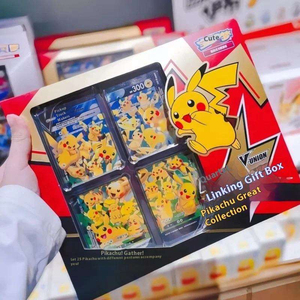 Ensemble Authentique Chinois Simplifié Morobeke Pikachu Super Dream Armor Cartes Avec Coffret Cadeau Quatre Carrés, Idéal Pour E - Product Image 1