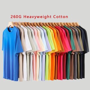 เสื้อยืดคอตตอน 260 แกรม พิมพ์ลายโลโก้ สำหรับแจกเป็นของขวัญส่งเสริมการขาย ขนาดใหญ่พิเศษ ปรับแต่งได้ตามต้องการ สำหรับทั้งชายและหญิง - Product Image 2