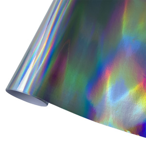 <strong>Car</strong> Wrapping Rainbow Chrome Silver Holographic Vinyl Wrap Color Change <strong>Decal</strong> for <strong>Car</strong> Accessories Warranty 3 Years - Product Image 6