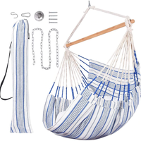 Vente chaude Intérieur Extérieur Macramé Suspendu Hamac Chaise Balançoire pour Chambre Bambou Épandeur Bar Hamac Chaise