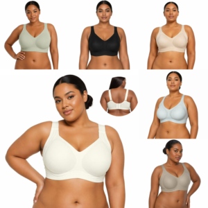 Women s Intimates Xxl Intimate Wear for Women Lingerie Line Invisible Wireless <strong>Plus</strong> <strong>Size</strong> Bra - Product Image 5