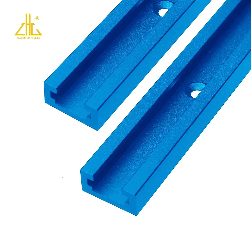 Diferentes formas de aluminio canales U perfil de aluminio extruido pista para herramientas industriales/arquitectura Decoración