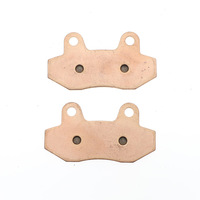 Plaquettes et garnitures de frein à disque semi-métalliques pour motos, karts, VTT et buggies de plage FA086