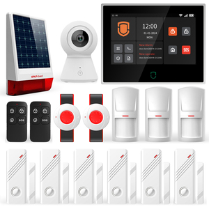 نظام إنذار منزلي ذكي لاسلكي OEM ODM بشاشة لمس IPS 7 بوصة مع اتصال 4G وWIFI - Product Image 2
