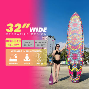 لوح مجداف قائم جديد قابل للنفخ ممتاز لوح مجداف لركوب الأمواج لوح تزلج للركوب في الهواء الطلق - Product Image 4