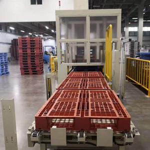 Özelleştirilmiş Yeni Ayarlanabilir Otomatik Depo Depolama Paletli Rulolu Konveyör Sistemleri Üretim Tesisi DC48V Ağır Hizmet Tipi Yağ - Product Image 4