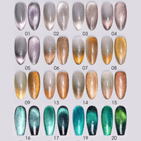Vernis magnétique MissGel Deep Sea Cat Eye, vente en gros, marque privée, vernis à ongles gel effet œil de chat soyeux
