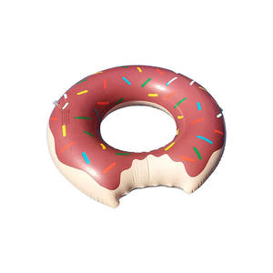 Venta caliente de fábrica, Flotadores para piscina, <span class=keywords><strong>Donut</strong></span>, playa de verano, anillos de natación inflables de Pvc, Donuts con precio al por mayor - Product Image 4