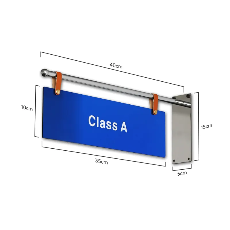 Tấm cửa được đánh số gắn bên, bảng hiệu bộ phận treo hai mặt tùy chỉnh, cửa hàng và dấu hiệu cửa khách sạn