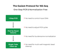 Kit de préparation de bibliothèque NGS Quick 16S Plus V4 pour la séquençage du microbiome 16S RRNA, préparation de bibliothèque Illumina par PCR en une étape