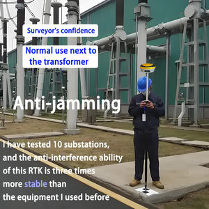 מכשיר מדידת קרקע <span class=keywords><strong>UniStrong</strong></span> <span class=keywords><strong>G970II</strong></span> Pro GNSS <span class=keywords><strong>RTK</strong></span> - בעל דירוג IP67, טווח 15 ק\\\"מ, 1408 ערוצים - קל לשימוש וחסכוני - Product Image 5