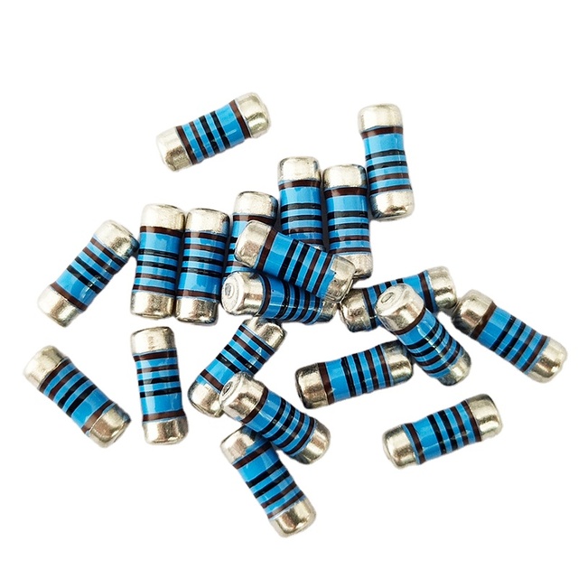 AOLITTEL RJM 0617 SMD Lead-Free Metal Film Resistors 10R-10MR with 1%-5% Tolerance MELF Package