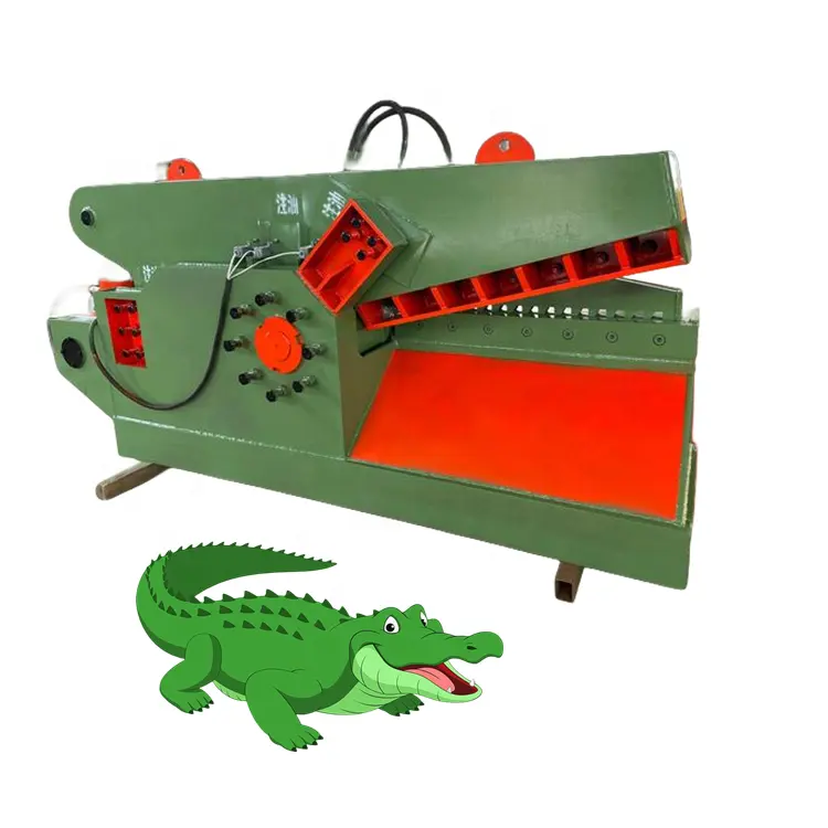Sloopafval Aluminium 20T Type Guillot Koolstofstaal Schroot Plaat Snijden Hydraulische Krokodil Alligator Shear Machine