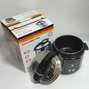 Cuisinière à pression électrique en acier inoxydable Easy Cook 6L, appareil de cuisine automatique multifonction pour la maison et l'extérieur - Product Image 5