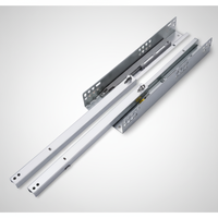 Glissières de tiroir à fermeture douce AOLISHENG 77 lb, à extension complète, à 3 sections, à rail dissimulé avec loquet pour armoire de cuisine