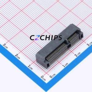PCIE-52P68H PCI/PCIe Connector SMD Connector ( Connector Type: mPCI-E )( Total PIN Count: 52P )( Number of Data Pins: 36P ) - Product Image 1