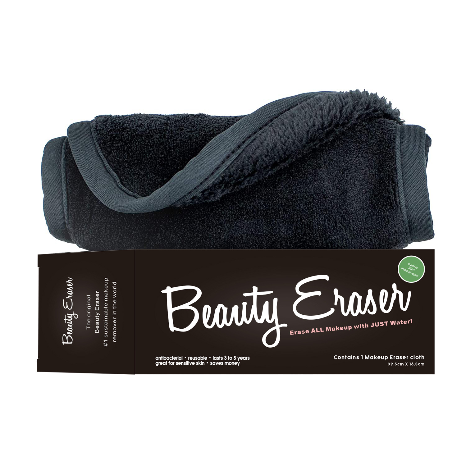 Serviette avec boîte noire
