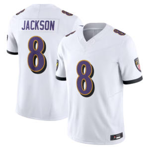 Lamar Jackson Jerseys 8 REED 20 Cosido VP Limited Jersey EE. UU. Juego de fútbol Jugador Jerseys Púrpura Negro - Product Image 2