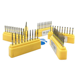 Materiales Dentales de Alta Velocidad, Piezas de Mano para Pulir, Abrasivos, Etiqueta Amarilla, Fresas de Diamante EF de Grado Médico, Accesorios para Taladro Dental - Product Image 6