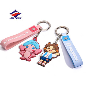Longzhiyu, prix d'usine depuis 20 ans, porte-clés de <span class=keywords><strong>voiture</strong></span> personnalisé, porte-clés personnalisé avec logo, porte-clés en caoutchouc, llaveros - Product Image 6