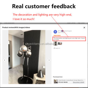 Đèn đứng trang trí nghệ thuật hiện đại tối giản kiểu dáng thiết kế đèn sàn bằng nhựa resin góc phòng khách khách sạn Nordic - Product Image 3