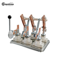 GIANTTREE Interrupteur à couteau sectionneur 3P 250A Interrupteur d'isolement 250A avec fusible, indice IP00