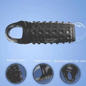 Anelli per il Pene in Silicone Riutilizzabili Giocattoli Sessuali per Uomini Ritardanti l'Eiaculazione Stimolanti per il Clitoride Femminile Prodotti per il <span class=keywords><strong>Sesso</strong></span> - Product Image 3