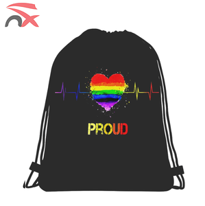 Prix Abordable – Bandeau Sportif LGBT Arc-en-ciel Imprimé Simple Face avec Cordon, Idéal pour les Parades en Extérieur, Pratique et Facile à Transporter - Product Image 6