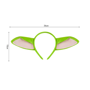 Diadema <span class=keywords><strong>de</strong></span> Halloween con Orejas <span class=keywords><strong>de</strong></span> Alienígena y Pelo Verde <span class=keywords><strong>de</strong></span> <span class=keywords><strong>Shrek</strong></span>, Unisex, para Niños, Disfraces, Baile, Accesorios para Fiestas, Cosplay - Product Image 3