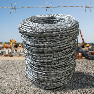 <span class=keywords><strong>ลวดหนาม</strong></span>ชุบสังกะสีเส้นเดี่ยวเคลือบพีวีซี 200ม./500ม. <span class=keywords><strong>ลวดหนาม</strong></span>เกลียวกลับ ขนาด <span class=keywords><strong>10</strong></span> เกจ - Product Image 1