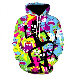 Sudadera con Capucha Personalizable para Hombre y Mujer, Diseño a Cuadros, Sublimación, Holgada, Corta, Ecológica, para Deportes de Invierno, 100% Poliéster, Forro Polar, Secado Rápido - Product Image 1