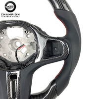 Volant de direction en fibre de carbone personnalisé pour BMW G30 G32 G36 G42 G80 G06 G10 G11 G14 G15 G16 G20 X7 X6 X5 X4 X3 Accessoires de voiture