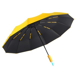 Parapluie solaire entièrement automatique à 72 baleines, protection UV, coupe-vent, double usage pour les jours ensoleillés et pluvieux, grande taille, personnalisable - Product Image 5