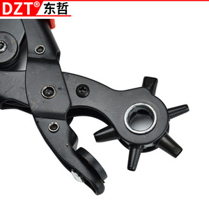 Perforateur de cuir Dzt, 50 pinces à bec pointu en acier pour la fabrication artisanale de ceintures - Product Image 4