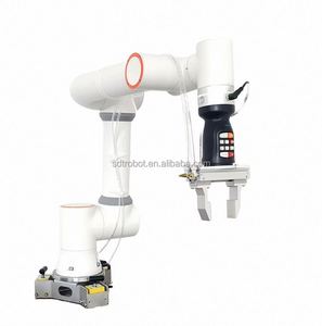 Bras de robot collaboratif industriel, charge utile de 10 kg, 6 degrés de liberté, moteur, boîte de vitesses, PLC, haute précision, programmation facile, IP54/IP65 - Product Image 1