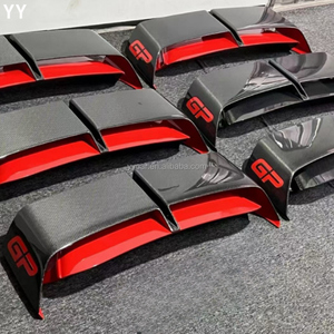 Aileron arrière en fibre de carbone véritable de haute qualité pour <span class=keywords><strong>MINI</strong></span> JCW F56 Cooper S 2014-2024, style <span class=keywords><strong>GP</strong></span>, aileron de toit, amélioration de la carrosserie - Product Image 1