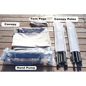 OEM carpas inflables de cabina para acampar al aire libre con 3000mm impermeable, 300/420D Oxford Glamping House - Product Image 4