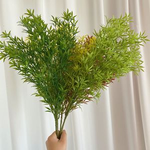 Rama Larga de Hojas de <span class=keywords><strong>Nandina</strong></span> Artificiales Multitono, Tallo de Vegetación Artificial, Decoración Rústica Estilo Wabi Sabi para Mesa, Florero, Venta al por Mayor - Product Image 2