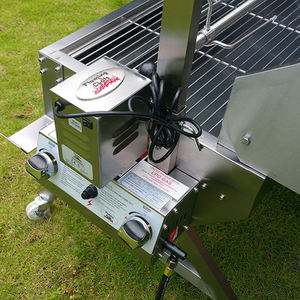 Commercial Use Stainless Steel 1.5m <strong>Gas</strong> <strong>and</strong> Charcoal Spit Roaster - Product Image 5