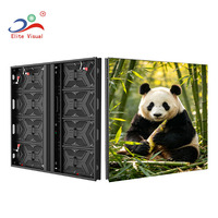 Pantalla LED para Exteriores (1000x1000mm) con Acceso Frontal y Trasero, Amplio Ángulo de Visión, P2.976 P3.91/4.81/6.25/7.81/10.42, Pantalla Publicitaria