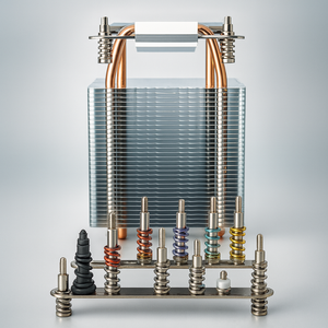 สกรู<span class=keywords><strong>หัว</strong></span>กลมหกเหลี่<span class=keywords><strong>ย</strong></span>มพร้อมสปริง สแตนเลสสตีลมาตรฐานเมตริก <span class=keywords><strong>M3</strong></span>-M14  ชนิด A2-70 ป้องกันการกัดกร่อน สำหรับระบบกลไก - Product Image 6