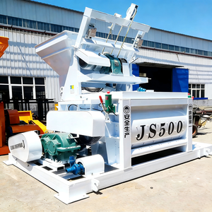 Js500 Zwangsmischer mit Doppelwelle für Beton und Zementmörtel im Baugewerbe - Product Image 3