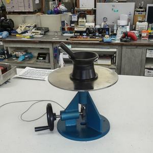 طاولة تدفق الأسمنت الآلية تحدد كمية الماء والاتساق القياسي من خلال قياس سيولة الأسمنت - Product Image 5