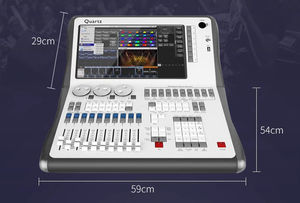 <span class=keywords><strong>Console</strong></span> d'éclairage DJ à écran tactile <span class=keywords><strong>DMX</strong></span> 512, 2048 <span class=keywords><strong>canaux</strong></span>, équipement d'éclairage de scène, contrôle professionnel pour bar, concert - Product Image 6