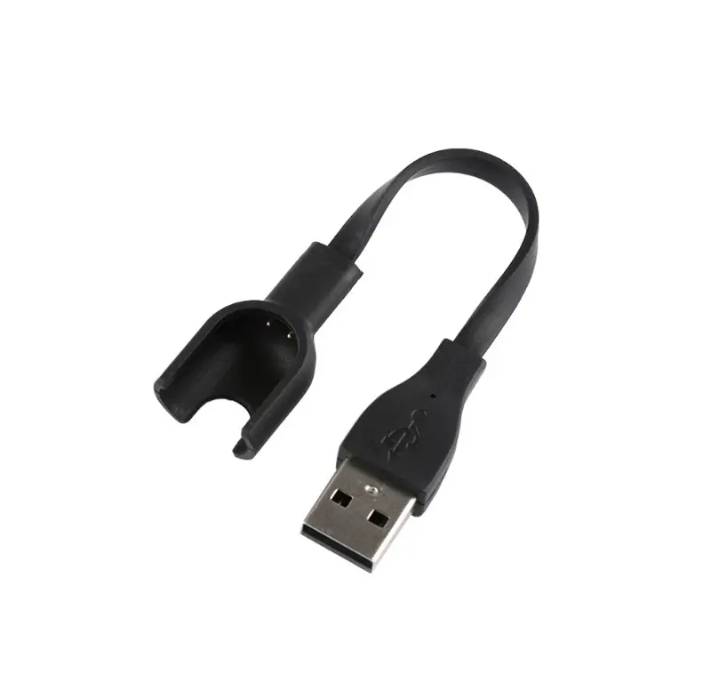 Chargeur USB portable, adaptateur, pour montre connectée Xiaomi mi band 4, Mi 3 Band, câble de chargement