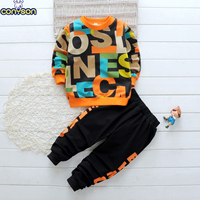 Fabricantes venda de cartoons casuais, suéter, trajes de treino esportivos, conjuntos de roupas para meninos
