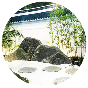 Pietra Paesaggistica per Interni Dragon Jiulong Jade Green Tuff per Parete di Fondo di Grandi Aziende e Giardini - Product Image 2